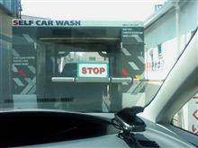 初めての洗車機