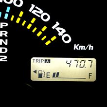 トリップ500ｋｍ残念！