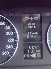 意外と　好燃費！！！。