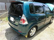 洗車とオイル交換