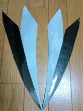 黒白のうす～い牙　第一成型完了（＾＾）！