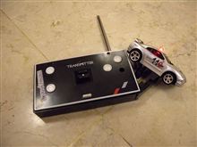 ラジコン・チョロＱもどき　GTRパトロールカー