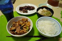 豚と厚揚げの焼肉風炒め