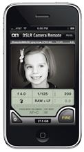 iPhoneでデジイチ、ライブビュー撮影できた＾＾....。