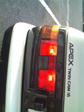 AE86のブレーキランプ切れ