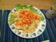 夕飯は