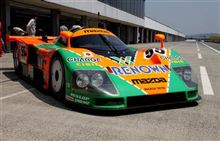 「マツダ７８７Ｂ」２０年ぶりルマンへ　デモ走行で雄姿再び