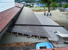 園庭整備作業、何とか終了 園庭整備作業、何とか終了
