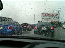 大雨の“凛”GR GVインプレッサWRXSTI中四国オフ