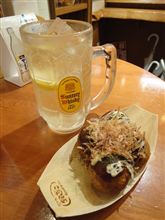 たこ焼きで一杯
