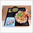 巨大海老天丼