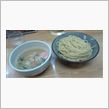 【鶏かさねつけ麺】・・・。