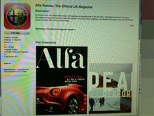 本日のiPad App 「Alfa magazine」