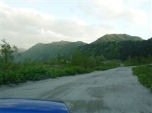18:17 富山県道６７号線　上市町中村付近　ダート路