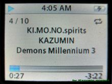 SONGby「特別終話(KI.MO.NO.spirits)」。