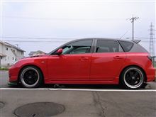 ホイール履いてみた・・・