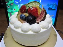 ケーキを戴いちゃいました(^o^)
