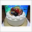ケーキを戴いちゃいました(^o^)