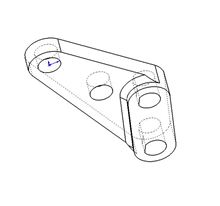 自作ブラケットの解析