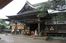 雨の中尊寺 雨の中尊寺