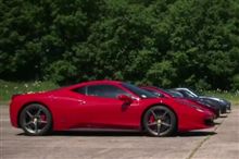 マクラーレンvs458vsノーブルvs911ターボS 0-600m対決