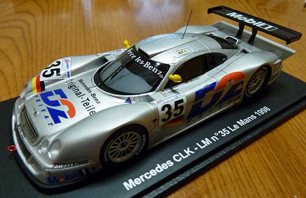 1/43 メルセデスベンツ CLK LM 1998 1/43 メルセデスベンツ CLK LM 1998 - メルカリ