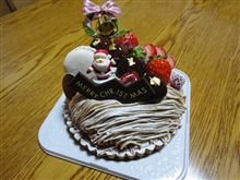 X&#39;masケーキ