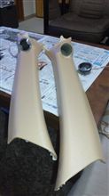 ピラー加工でツイーターを埋め込み!! ピラー加工でツイーターを埋め込み!!