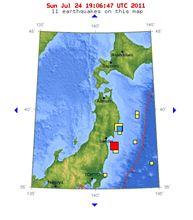 福島県沖　M6.2
