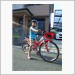 新車購入、色は赤(*￣ー￣)
