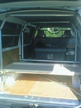 ハイエース用荷物置きロールバー風、製作中? ハイエース用荷物置きロールバー風、製作中?