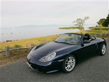 ボクスターで初の琵琶湖ドライブ