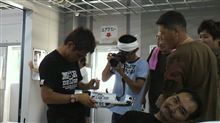 ピットにて・・・