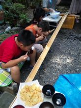 流しそうめん