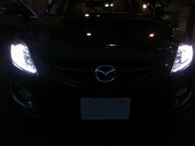 やっと付けました！イカリング＋AUDI風LED