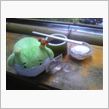 流し素麺・・・