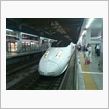 九州新幹線つばめに乗車中