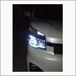 ＬＥＤ改ヘッドライト取り付け！
