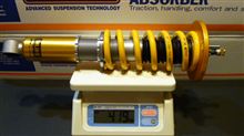 BNR32 OHLINS　SUSPENSION DFV Front 重量計測