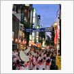 神楽坂まつりで「阿波踊り」