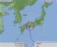 ええい、台風１２号は化け物か！