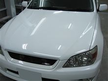 アルテッツァ ボディガラスコーティング　アークバリア２１施工　愛知県豊田市　倉地塗装　ＫＲＣ