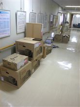 システム設置のため・・・・（涙
