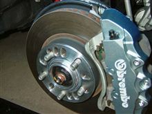 CT200h フロントホイール用スペーサー取付け CT200h フロントホイール用スペーサー取付け