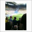 サッカーの試合に行って来ました。