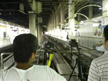 上野駅で