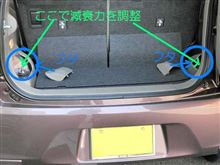 リアのショック・アブソーバー 取りつけ完了！！！