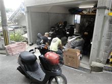 今日はＮＡＲＡ☆ＢＡＳＥで原付弄り＋戦車遊びを・・・・・（笑）！