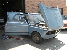 BMW2002tii  お化粧直し
