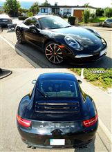 ポルシェ991（911）　黒色